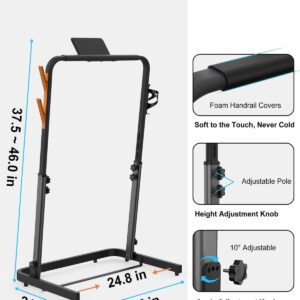 Adjustable Treadmill Handle Bar Black - Image 7