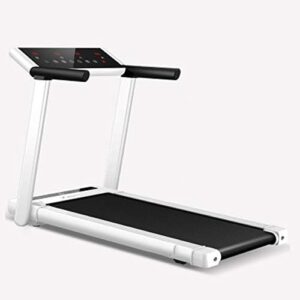 Electric Treadmill Foldable White Adjustable Display - Image 3