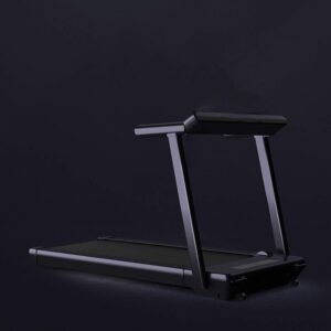 Electric Treadmill Foldable White Adjustable Display