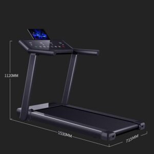 Electric Treadmill Foldable White Adjustable Display - Image 9