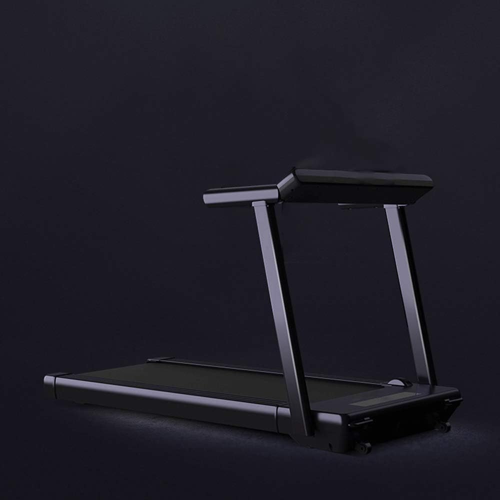 Electric Treadmill Foldable White Adjustable Display