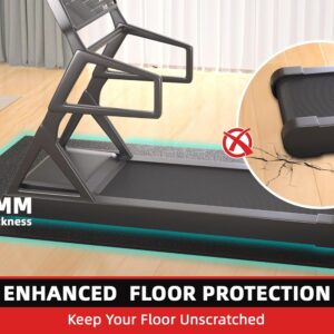 Exercise Equipment Mat 6mm Thick Multiple Sizes - Image 9